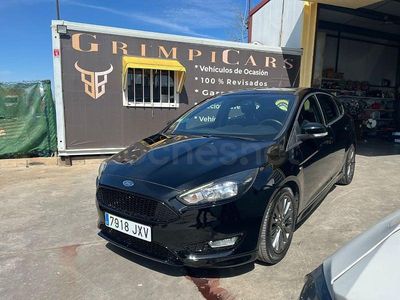 Usado Ford Focus ST-Line 125 CV (91 kW) 2017 Negro Berlina