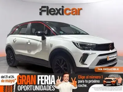 Käytetty Opel Crossland X Edition 110 HP (80 kW) 2021 Valkoinen Katumaasturi