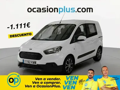 Usado Ford Transit Courier Trend 100 CV (73 kW) 2018 Blanco Van