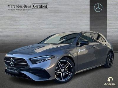 Usado Mercedes A180 AMG line 116 CV (85 kW) 2025 Gris montaña