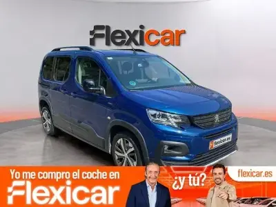 Usado Peugeot Rifter GT-line 130 CV (95 kW) 2019 Azul Monovolumen