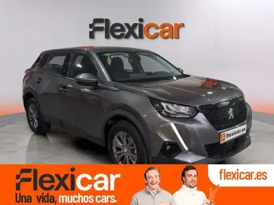 Usado Peugeot 2008 Active 101 CV (74 kW) 2020 Gris SUV