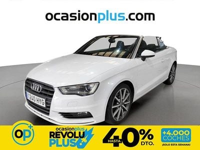 Usado Audi A3 Cabriolet Attraction 150 CV (110 kW) 2014 Blanco Descapotable