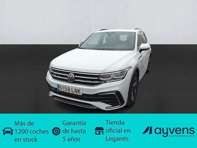 Usado VW Tiguan R-line 150 CV (110 kW) 2021 Blanco SUV
