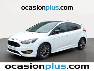 Usado Ford Focus ST-Line 125 CV (91 kW) 2018 Blanco Utilitario