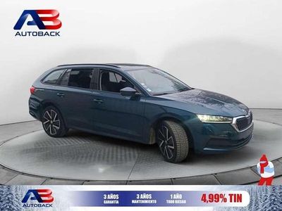 Usado Skoda Octavia Style 204 CV (150 kW) 2021 Azul Familiar