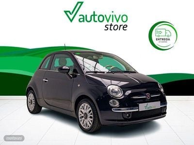 Negro Usado 2019 Fiat 500C Lounge Descapotable | 10.500 € (Buen precio)