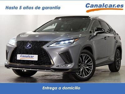 Usado Lexus RX450h Sport Line 313 CV (230 kW) 2021 Gris SUV