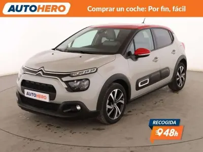 Usado Citroën C3 PureTech 82 CV (60 kW) 2021 Gris Utilitario