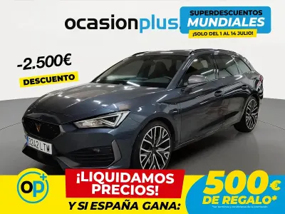 Usado Cupra Leon 245 CV (180 kW) 2021 Gris Familiar