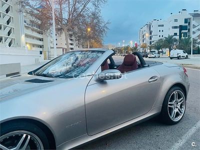 Usado Mercedes SLK200 163 CV (119 kW) 2006 Gris / plata Descapotable