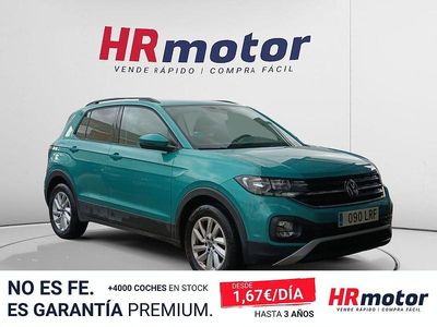 Usado VW T-Cross Advance 95 CV (69 kW) 2021 Azul SUV