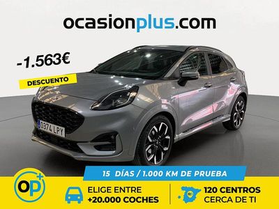 Gris Usado 2021 Ford Puma ST-Line X SUV | 17.200 € (Precio justo)