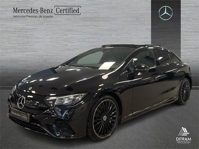 Usado Mercedes EQE350 Edition 214 kW (292 CV) 2024 Negro Berlina