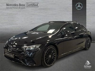 Negro Usado 2024 Mercedes EQE350 Edition Berlina | 51.900 € (Un poco caro)