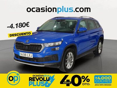 Usado Skoda Kodiaq Ambition 150 CV (110 kW) 2022 Azul SUV