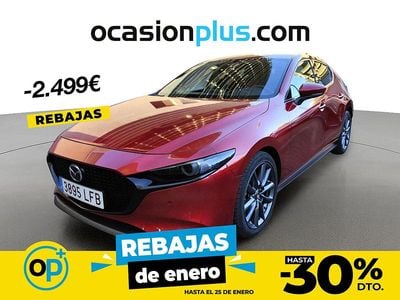 Rojo Usado 2020 Mazda 3 Berlina | 18.900 € (Precio justo)