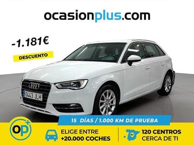 Käytetty Audi A3 Attraction 110 HP (80 kW) 2016 Valkoinen