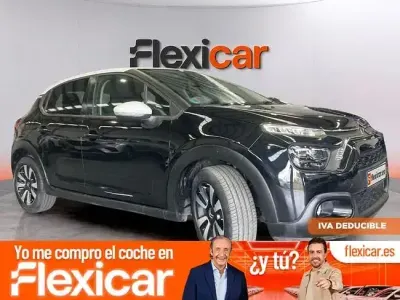 Usado Citroën C3 PureTech 100 CV (73 kW) 2024 Negro Berlina
