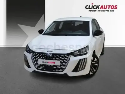 Usado Peugeot 208 Allure 100 CV (73 kW) 2025 Blanco Utilitario