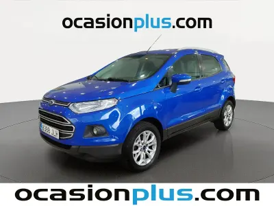 Usado Ford Ecosport Trend 95 CV (69 kW) 2016 Azul SUV