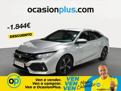 Usado Honda Civic Elegance 129 CV (94 kW) 2019 Gris