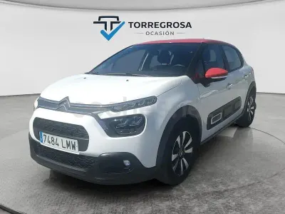 Usado Citroën C3 Feel 110 CV (80 kW) 2021 Blanco Utilitario