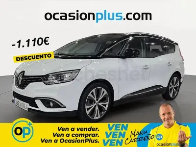 Usado Renault Grand Scénic IV Zen 110 CV (80 kW) 2018 Blanco Monovolumen
