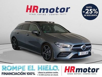 Usado Mercedes CLA35 AMG AMG 306 CV (225 kW) 2021 Gris Berlina