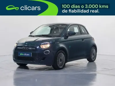 Usado Fiat 500e Icon 86 kW (118 CV) 2022 Azul Utilitario