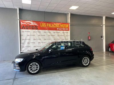 Usado Audi A3 110 CV (80 kW) 2016 Negro Berlina
