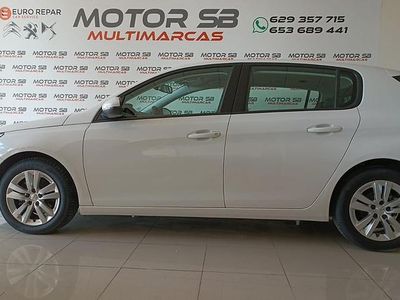 Usado Peugeot 308 Active 130 CV (95 kW) 2021 Blanco