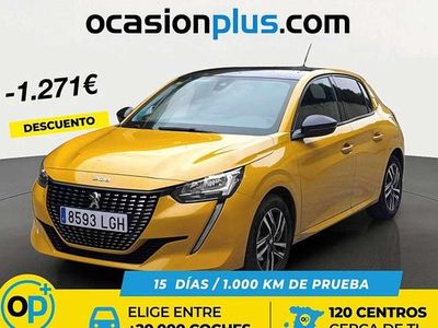 Usado Peugeot 208 Allure 2020 Amarillo Utilitario
