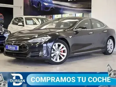 Usado Tesla Model S 380 kW (517 CV) 2016 Negro Utilitario