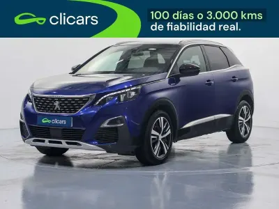 Occasion Peugeot 3008 GT-line 120 ch (88 kW) 2016 Bleue SUV