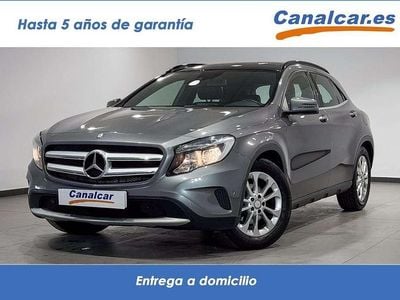 Usado Mercedes GLA220 Style 170 CV (125 kW) 2014 Gris SUV