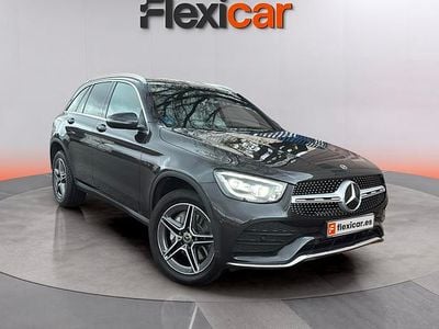 Usado Mercedes GLC300e 313 CV (230 kW) 2021 Gris SUV