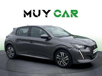 Usado Peugeot 208 Allure 102 CV (75 kW) 2020 Gris Utilitario