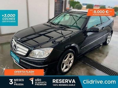 Negro Usado 2010 Mercedes C200 Coupe | 4490 € (Precio justo)