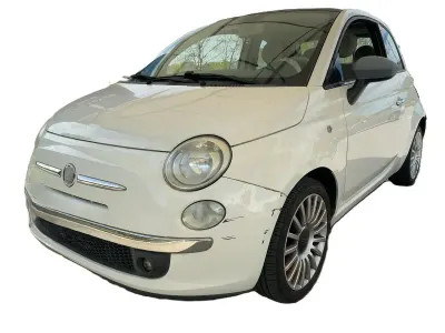 Usado Fiat 500 Lounge 69 CV (50 kW) 2009 Blanco Descapotable