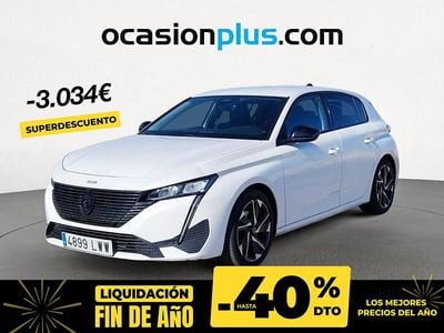 Blanco Usado 2022 Peugeot 308 Allure Berlina | 16.100 € (Precio justo)