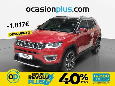 Usado Jeep Compass Limited 120 CV (88 kW) 2018 Rojo SUV