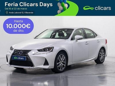 Usado Lexus IS300h Luxury Line 223 CV (164 kW) 2018 Blanco Berlina