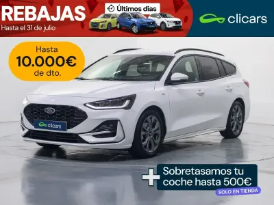 Usado Ford Focus ST-Line 125 CV (91 kW) 2024 Azul Familiar