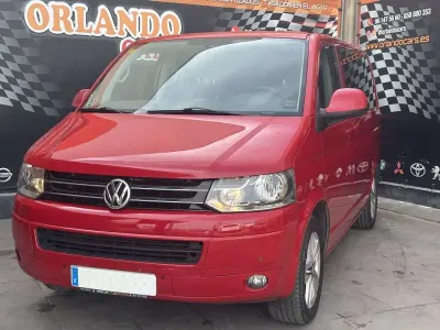 Usado VW T5 Comfortline 179 CV (131 kW) 2011 Rojo Van