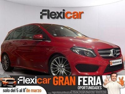 Usado Mercedes B200 150 CV (110 kW) 2019 Rojo Monovolumen
