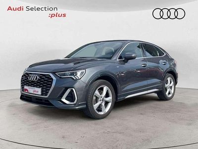 Usado Audi Q3 Sportback S-Line 200 CV (147 kW) 2021 Gris SUV