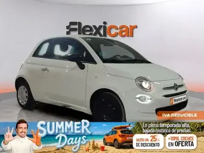 Usado Fiat 500 70 CV (51 kW) 2023 Blanco Utilitario