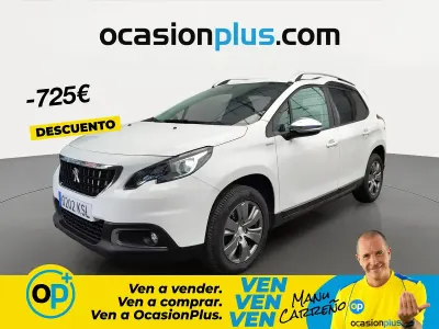 Usado Peugeot 2008 Style 82 CV (60 kW) 2018 Blanco SUV
