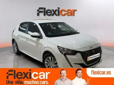 Usado Peugeot 208 Active 100 CV (73 kW) 2021 Blanco Utilitario
